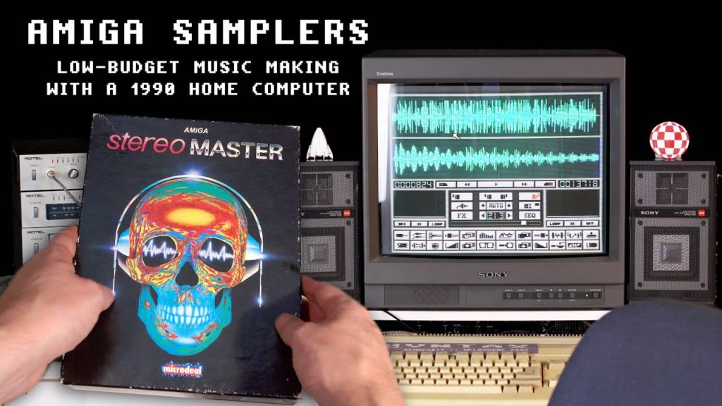 Making electronic dance music in 1990 with budget home computer