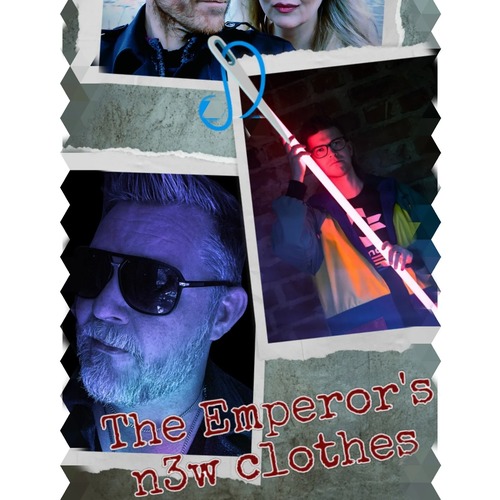 PLATRONiC – The Emperor's New Clothes EP cover collage with Polaroid-style photos and the EP title