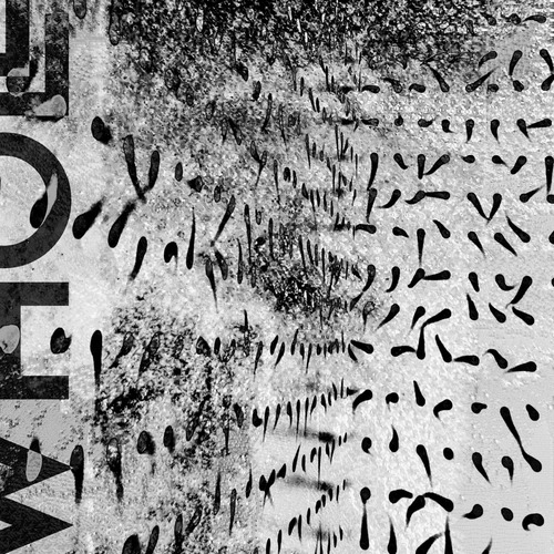 WHOLE – THING album cover: abstract high-contrast artwork by Alexander Leonard Donat for Blackjack Illuminist Records